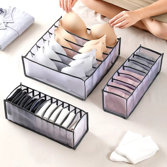 Underwear Organizer Clothes Wardrobes Box Closet Room Organizers Foldable Drawer Home Organization and Bra Storage Bedroom Shelf